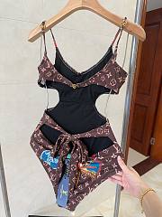LV Bikini One Piece Swimsuit 19695 - 4