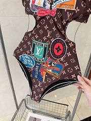 LV Bikini One Piece Swimsuit 19695 - 5