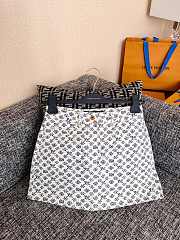 LV Blurry Monogram Mini Skirt 1AHX05 - 1