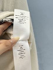 Dior Souvenir Embroidered Sweater White Multicolor Cashmere Knit - 3