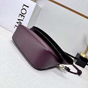 Loewe Medium Ola Bag in Smooth Calfskin Red - 26x18x13cm - 6