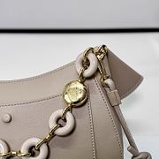 Loewe Medium Ola Bag in Smooth Calfskin Sand - 26x18x13cm - 2