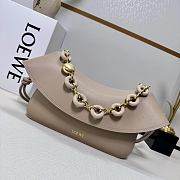 Loewe Medium Ola Bag in Smooth Calfskin Sand - 26x18x13cm - 3