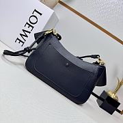 Loewe Medium Ola Bag in Smooth Calfskin Black - 26x18x13cm - 6