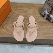 Hermes Island Sandals Rubber Beige - 3