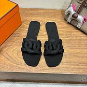 Hermes Aloha Sandal Rubber Black - 2