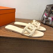 Hermes Aloha Sandal Rubber Beige - 4