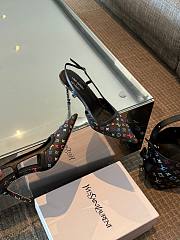 LV x TM Slingback Pump Monogram Black - 3