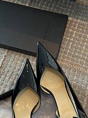 Christian Louboutin Iriza 85mm Pump Black Patent Leather  - 4