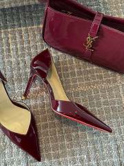 Christian Louboutin Iriza 85mm Pump Red Patent Leather  - 2