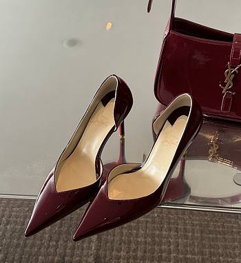Christian Louboutin Iriza 85mm Pump Red Patent Leather 