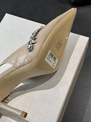 Jimmy Choo Diamond Slingback Pump Beige 8cm - 2