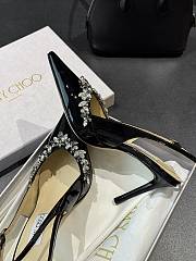 Jimmy Choo Diamond Slingback Pump Black 8cm - 3