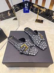 Balmain Jacquard with PB Monogram Black White - 3
