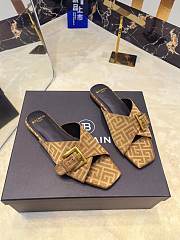 Balmain Jacquard with PB Monogram Brown - 5