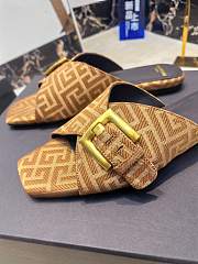 Balmain Jacquard with PB Monogram Brown - 3