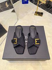 Balmain Jacquard with PB Monogram Black  - 6