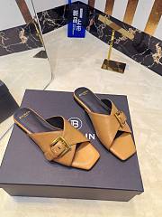 Balmain Jacquard Brown Leather - 6