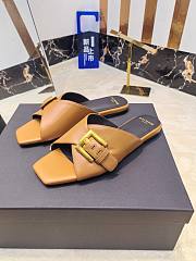 Balmain Jacquard Brown Leather - 2