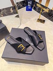 Balmain Jacquard Black Leather - 4