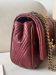 Valentino Garavani Quiltie 67 Small Shoulder Bag Red - 19x13x6cm - 5