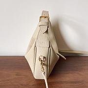 Teen Celine Lulu In Grained calfskin Rice - 24x21x5cm - 5