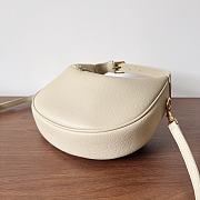 Teen Celine Lulu In Grained calfskin Rice - 24x21x5cm - 3