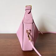 Teen Celine Lulu In Grained calfskin Pink - 24x21x5cm - 5