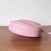 Teen Celine Lulu In Grained calfskin Pink - 24x21x5cm - 2