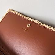 Celine Multipochette In Raffia Natural/ Tan - 23x11x4cm - 2