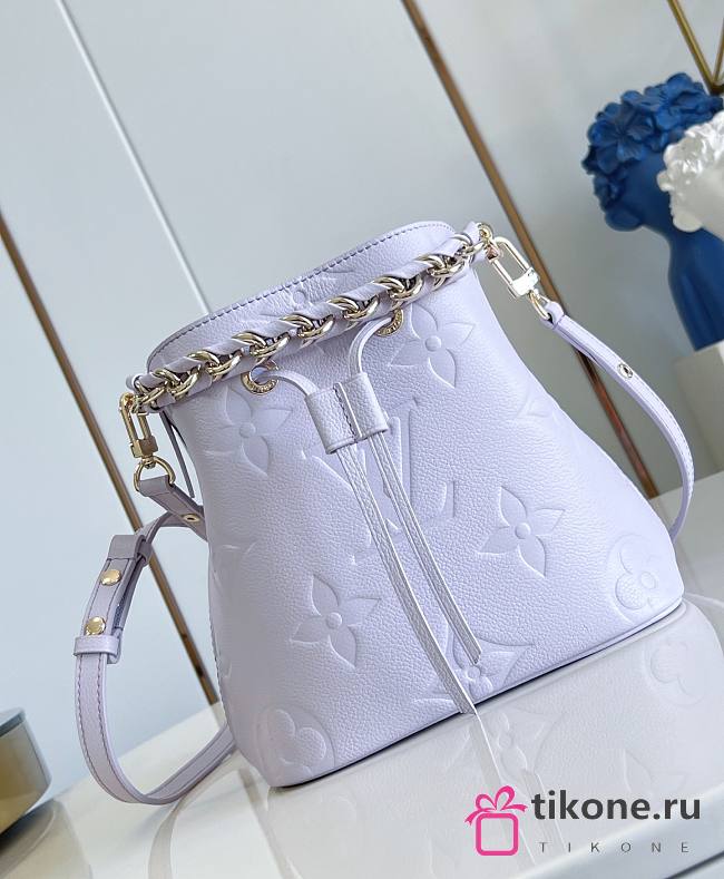  LV Icons NeoNoe BB Monogram Empreinte Misty Lilac M25675 - 20x20x13cm - 1