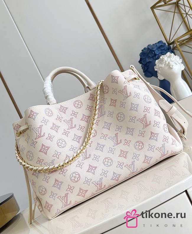LV Bella Tote Mahina Dream Cream M15116 - 32x23x13cm - 1