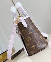 LV Neverfull Bandouliere Inside Out BB Monogram/Misty Lilac M25656 - 26.5x16.5x11cm - 4