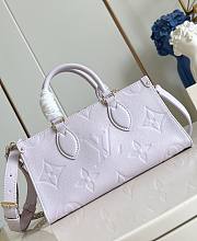 LV OnTheGo East West Monogram Empreinte Misty Lilac M15192 - 25x13x10cm - 5