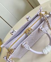 LV OnTheGo East West Monogram Empreinte Misty Lilac M15192 - 25x13x10cm - 4