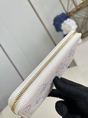 LV Zippy Wallet Monogram Empreinte Leather Dream Beige M25594 - 19.5x10.5x2.5cm - 5