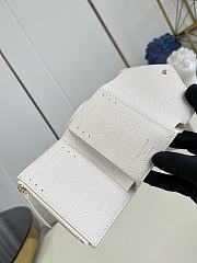 LV Victorine Wallet Monogram Empreinte Leather Dream Beige M25649 - 12x9.5x2.5cm - 5