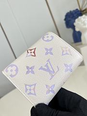 LV Victorine Wallet Monogram Empreinte Leather Dream Beige M25649 - 12x9.5x2.5cm - 3