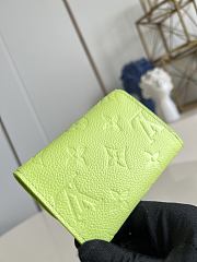 LV Rosalie Coin Purse Monogram Empreinte Leather Zesty Lime M14506 - 11x8x2.5cm - 4
