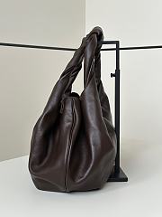 Fendi Spy Dark Brown Leather Bag - 48x20x22cm - 4