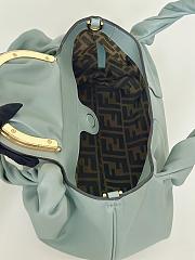 Fendi Spy Small Matcha Green Leather Bag - 32x12x18cm - 3