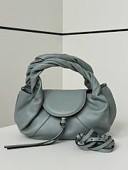 Fendi Spy Small Matcha Green Leather Bag - 32x12x18cm - 2