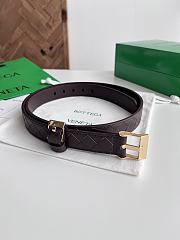 Bottega Veneta Watch Belt Calfskin Fondant Gold 2.5cm - 6
