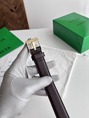 Bottega Veneta Watch Belt Calfskin Fondant Gold 2.5cm - 4