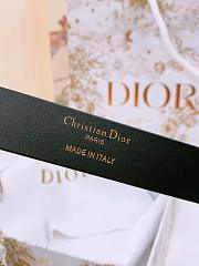 Dior 30 Montaigne Belt Black Smooth Calfskin 2.5cm - 4