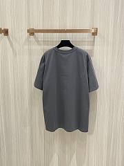 Loewe Colorful Lettering T-Shirt Gray - 5