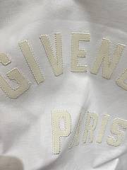 Givenchy Embroidered T- Shirt White/Navy Blue - 3