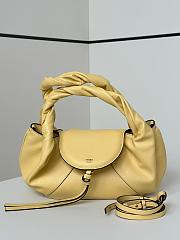 Fendi Spy Small Yellow Leather Bag - 32x12x18cm - 1