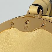 Fendi Spy Small Yellow Leather Bag - 32x12x18cm - 2