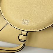 Fendi Spy Small Yellow Leather Bag - 32x12x18cm - 3
